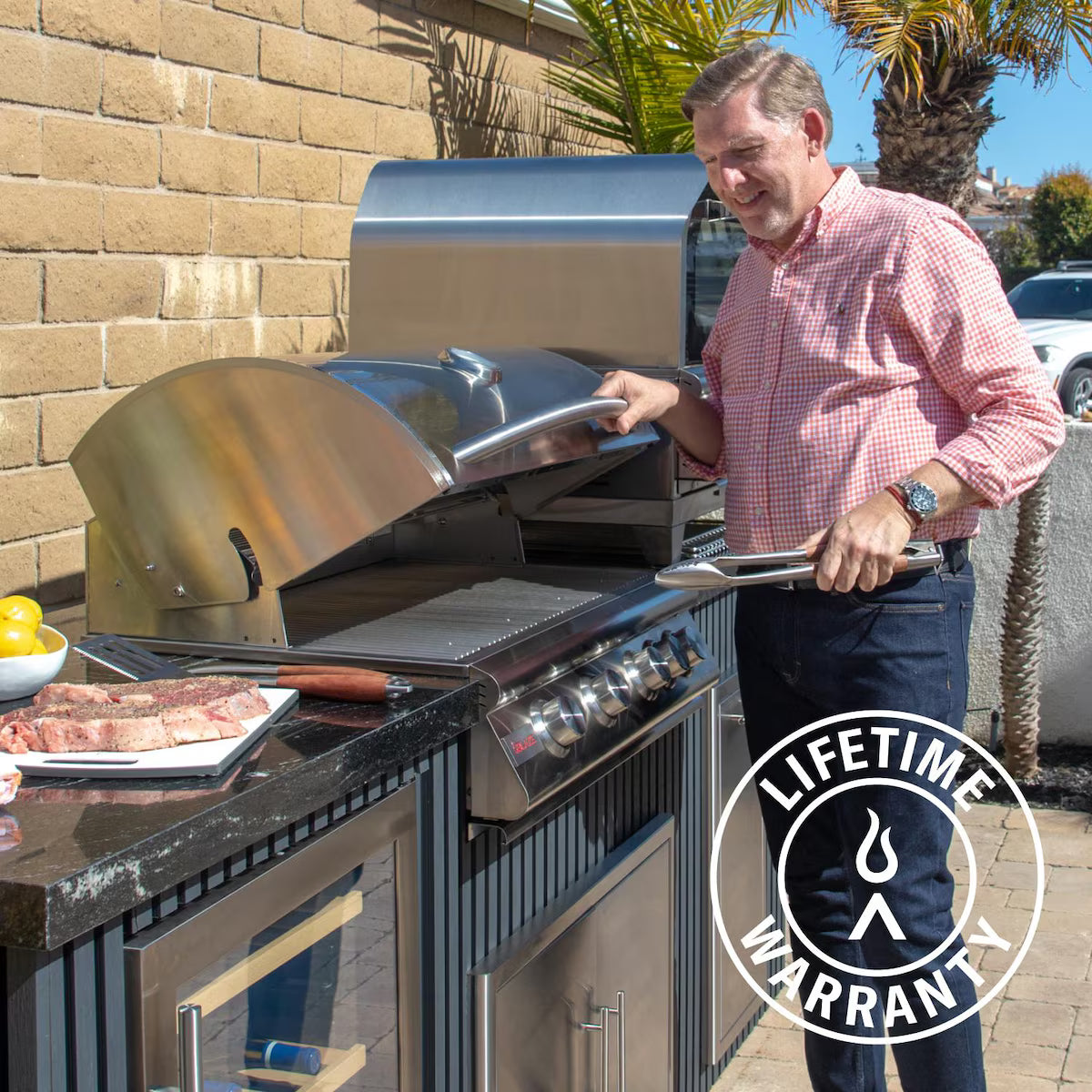 Blaze LTE+ Marine Grade 32-in 4-Burner Built-In Propane