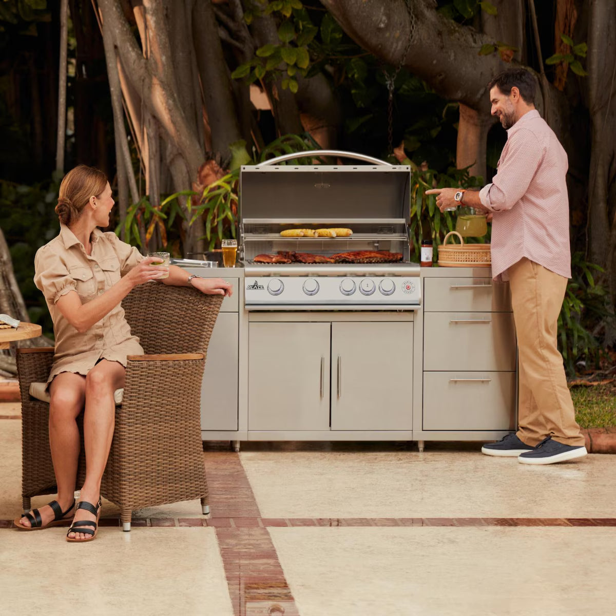 Blaze LTE+ Marine Grade 32-in 4-Burner Built-In Propane