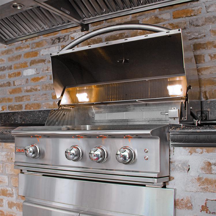 Blaze Professional 34-Inch 3-Burner Built-In Propane Gas