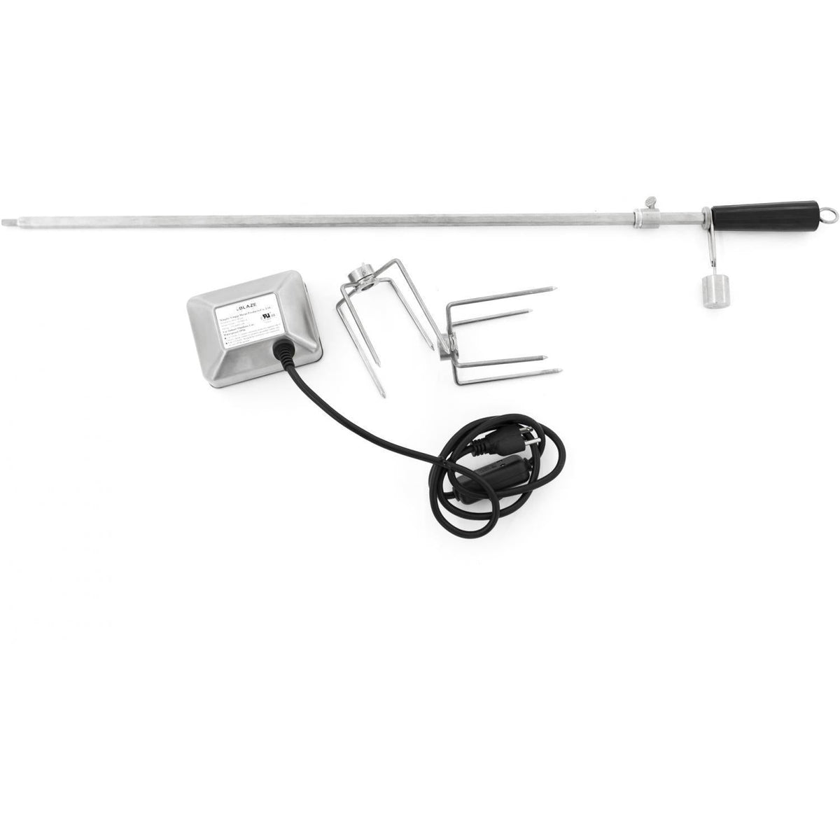 Blaze Rotisserie Kit For 32-Inch Charcoal & 4-Burner Gas