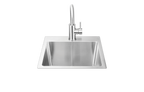 Bull 15″ Premium Stainless-Steel Dual Mount Sink - 12516