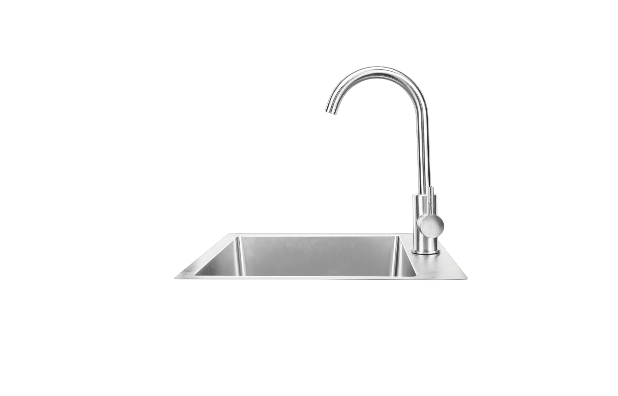 Bull 15″ Premium Stainless-Steel Dual Mount Sink - 12516