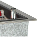 Bull 16-Inch Stainless Steel Built-In Outdoor Ice Chest