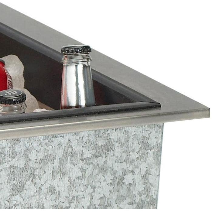 Bull 16-Inch Stainless Steel Built-In Outdoor Ice Chest