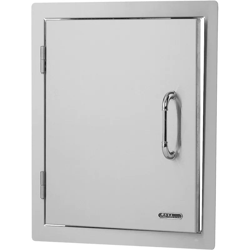 Bull 18-Inch Left Hinged Stainless Steel Single Access Door
