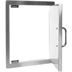 Bull 18-Inch Right Hinged Stainless Steel Single Access