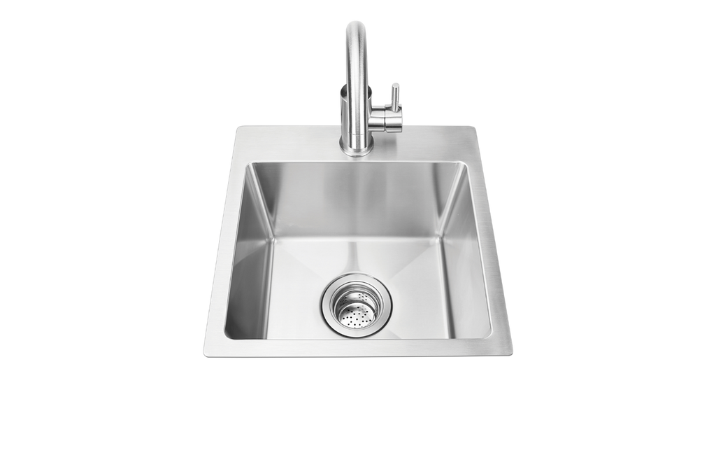 Bull 18″ Premium Stainless Steel Dual Mount Sink 12515