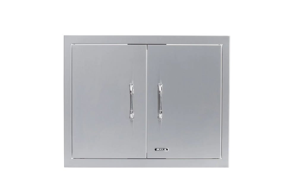 Bull 25″ Stainless Steel Double Door with Reveal - 33590