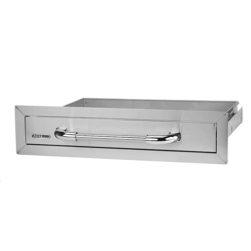 Bull 26-Inch Stainless Steel Single Access Drawer