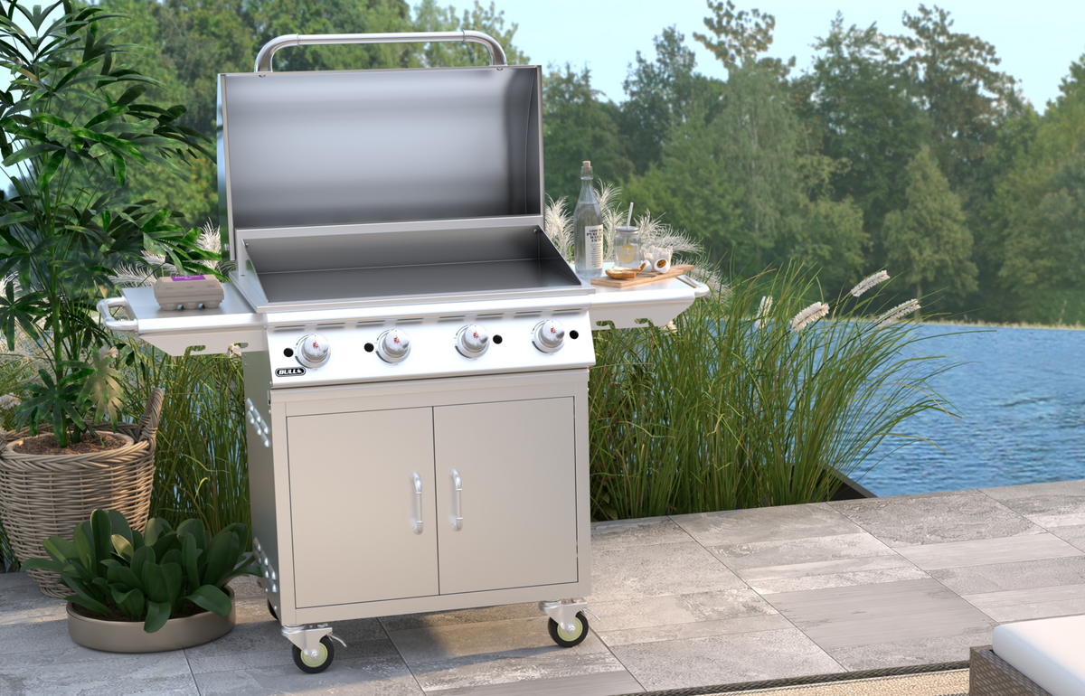 Bull 30″ Commercial Style Griddle Cart (NG) - 73011