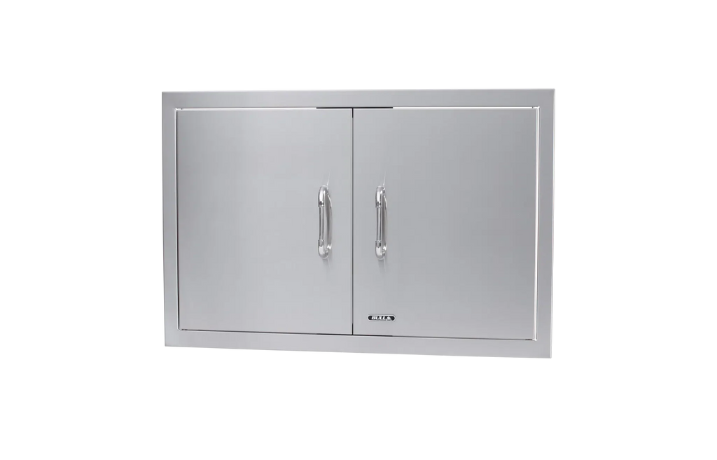 Bull 30″ Stainless Steel Double Door with Reveal - 33580