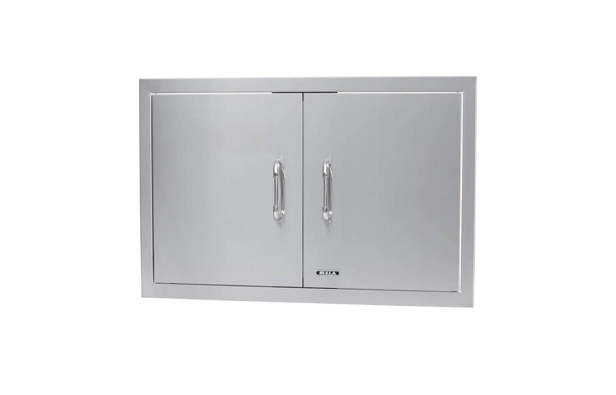 Bull 30″ Stainless Steel Double Door with Reveal - 33580