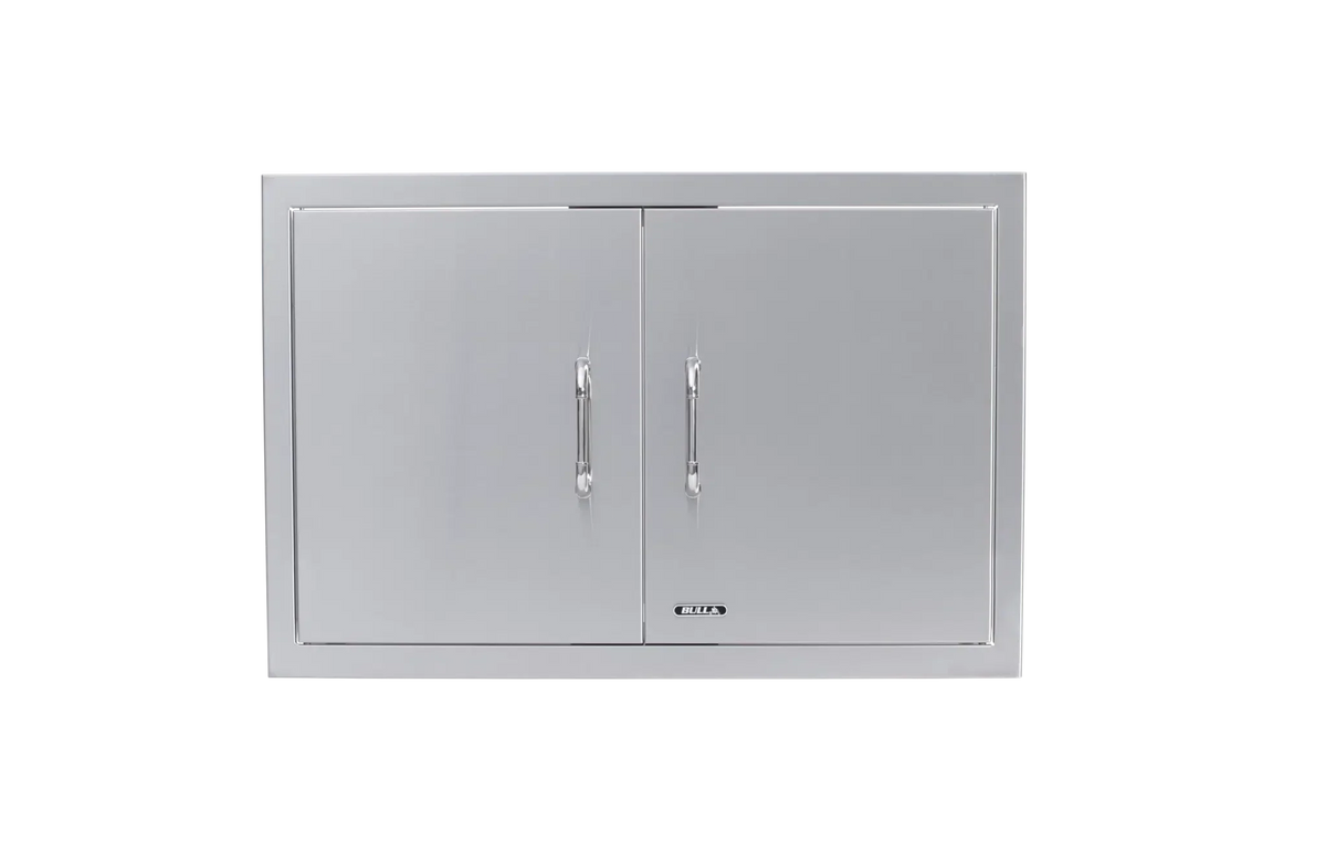 Bull 30″ Stainless Steel Double Door with Reveal - 33580