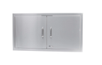 Bull 38″ Stainless Steel Double Door with Reveal - 34020