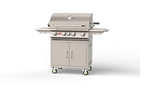 Bull Angus Cart – 4 Burner Stainless Steel Gas Barbecue