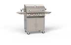 Bull Angus Cart – 4 Burner Stainless Steel Gas Barbecue