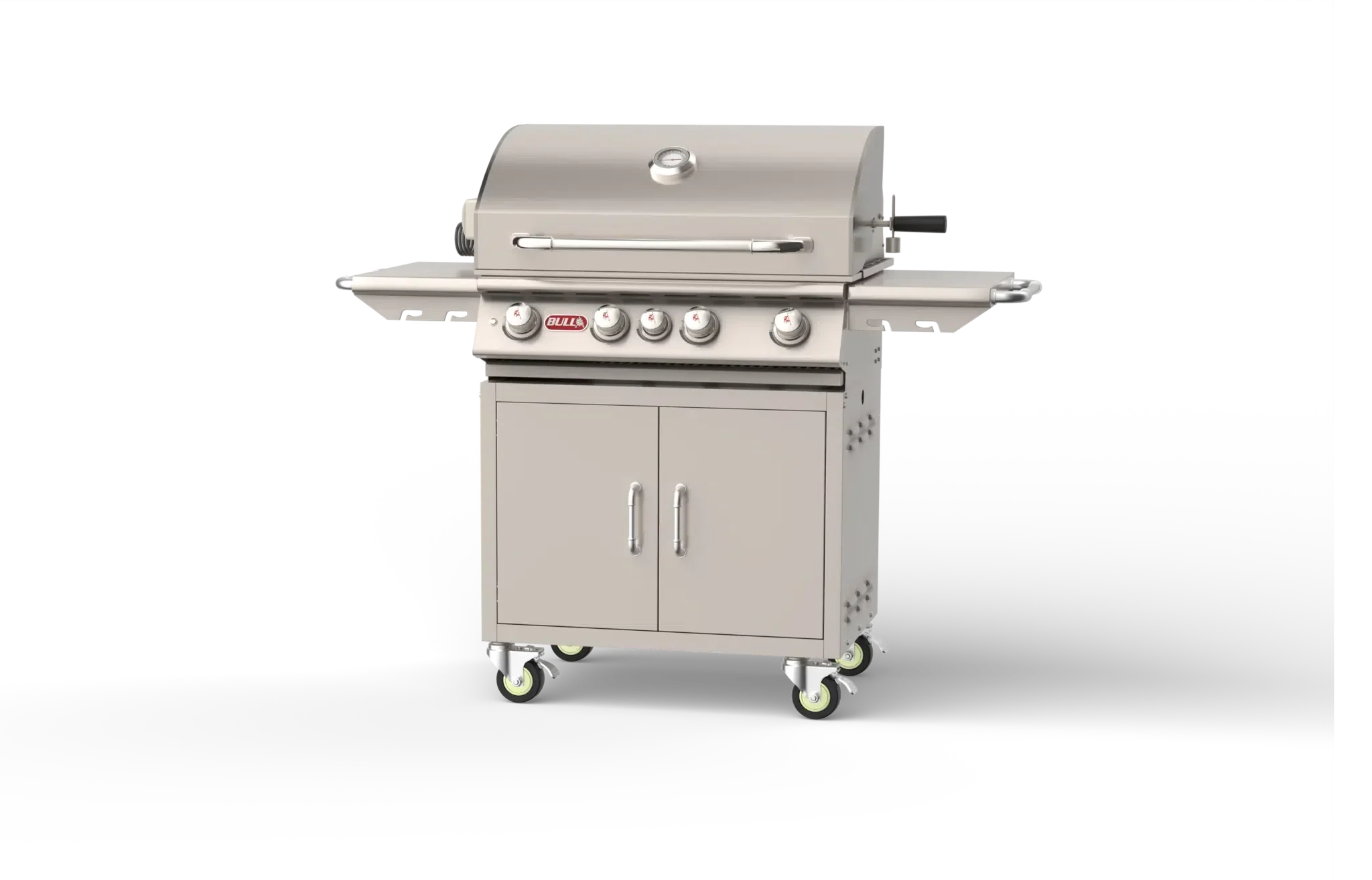 Bull Angus Cart – 4 Burner Stainless Steel Gas Barbecue