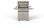 Bull Angus Cart – 4 Burner Stainless Steel Gas Barbecue