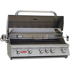 Bull Brahma 38-Inch 5-Burner Built-In Natural Gas Grill