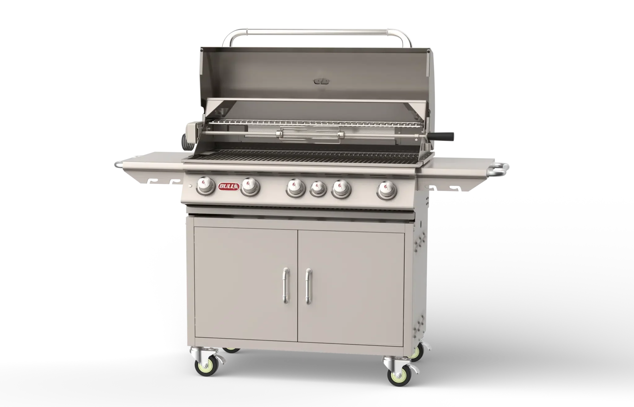 Bull Brahma Cart – 5 Burner Stainless Steel Gas Barbecue
