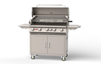 Bull Brahma Cart – 5 Burner Stainless Steel Gas Barbecue