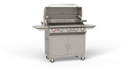 Bull Brahma Cart – 5 Burner Stainless Steel Gas Barbecue