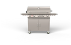 Bull Brahma Cart – 5 Burner Stainless Steel Gas Barbecue
