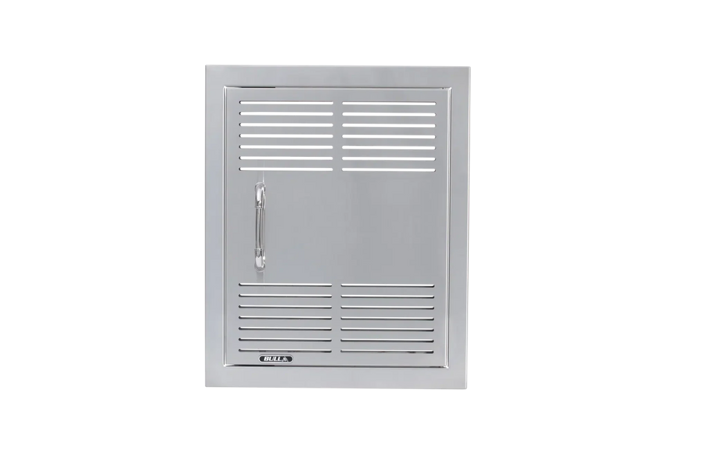 Bull Dual Lined Stainless Steel Vented Vertical Door