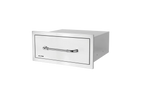 Bull Large Single Stainless-Steel Drawer with Reveal - 19980