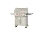 Bull Lonestar Cart – 4 Burner Stainless Steel Gas Barbecue