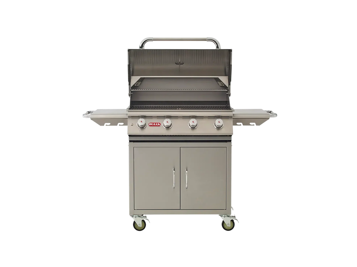 Bull Lonestar Cart – 4 Burner Stainless Steel Gas Barbecue