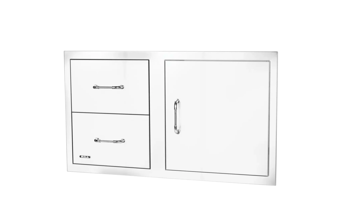 Bull Reversible 30” Stainless-steel Door/Drawer Combo