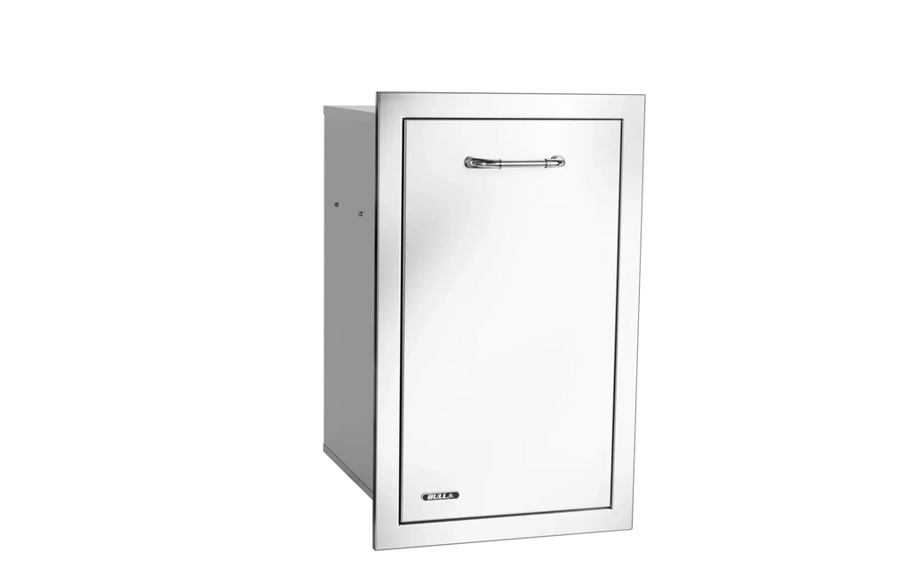 Bull Slim Stainless Steel 10 Gallon Trash Drawer