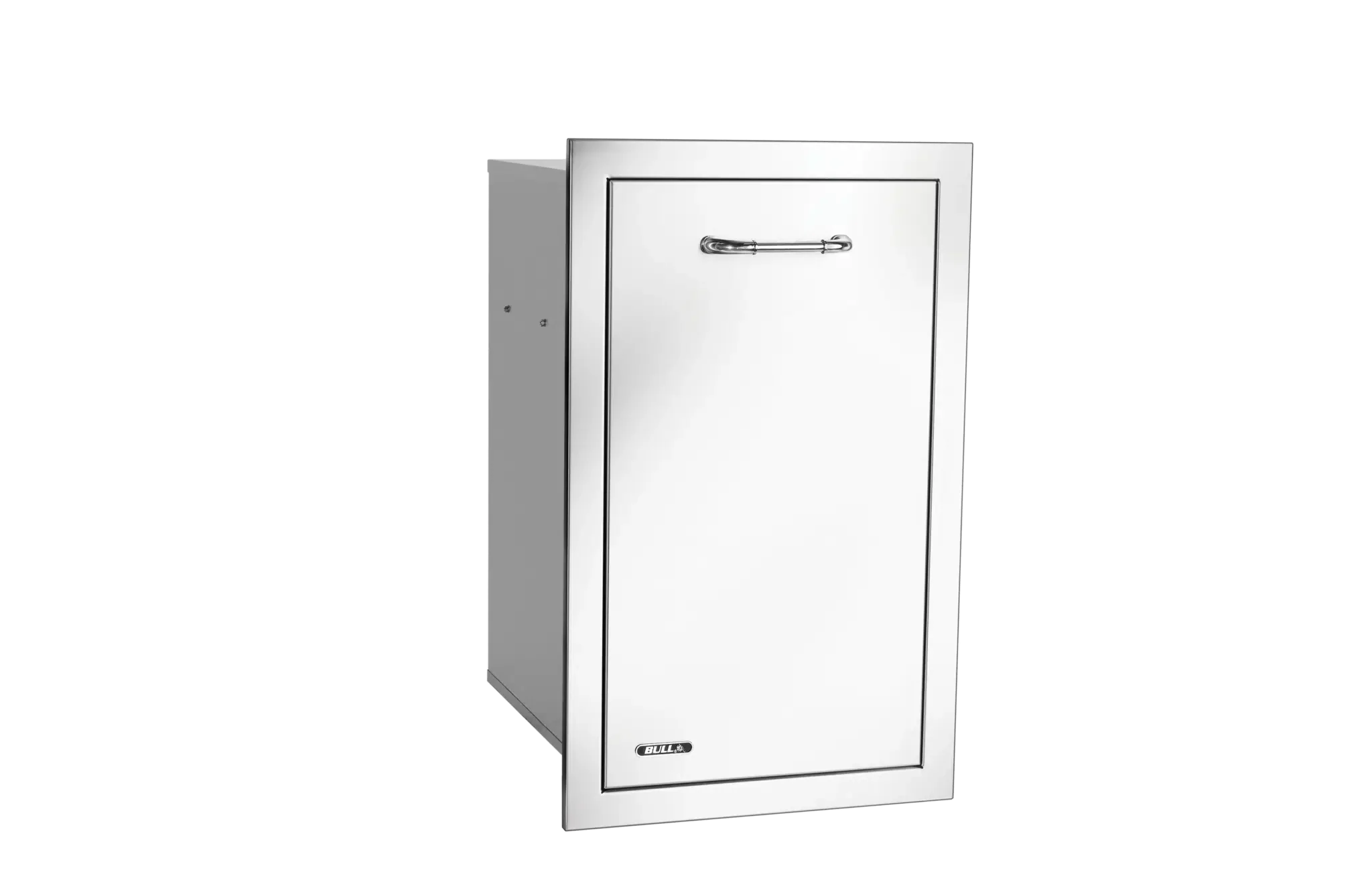 Bull Slim Stainless Steel 10 Gallon Trash Drawer