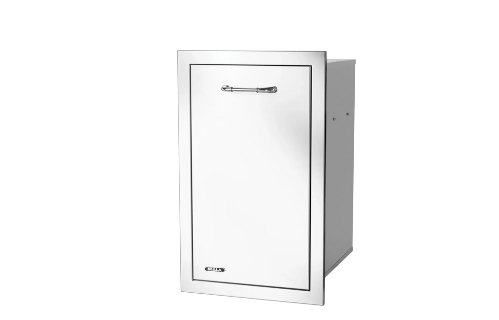 Bull Slim Stainless Steel 10 Gallon Trash Drawer