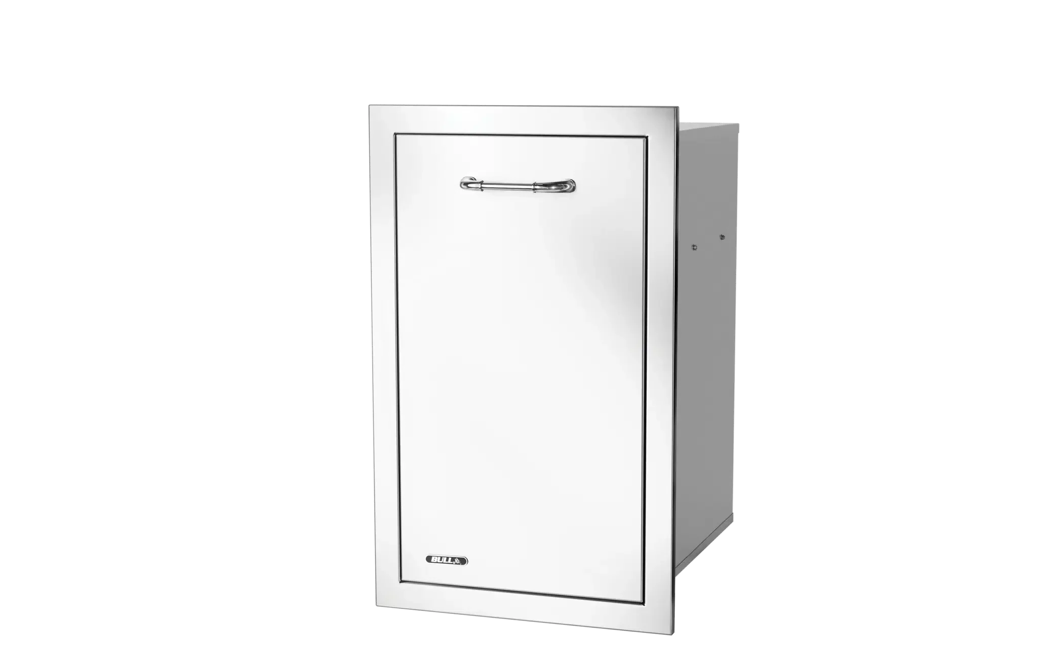 Bull Slim Stainless Steel 10 Gallon Trash Drawer