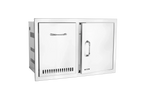Bull Stainless-Steel Door/Propane Drawer Combo with Reveal