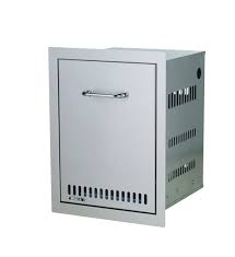 BULL Stainless Steel Propane/Trash Drawer