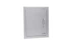 Bull Vertical Stainless-Steel Access Door Left Swing
