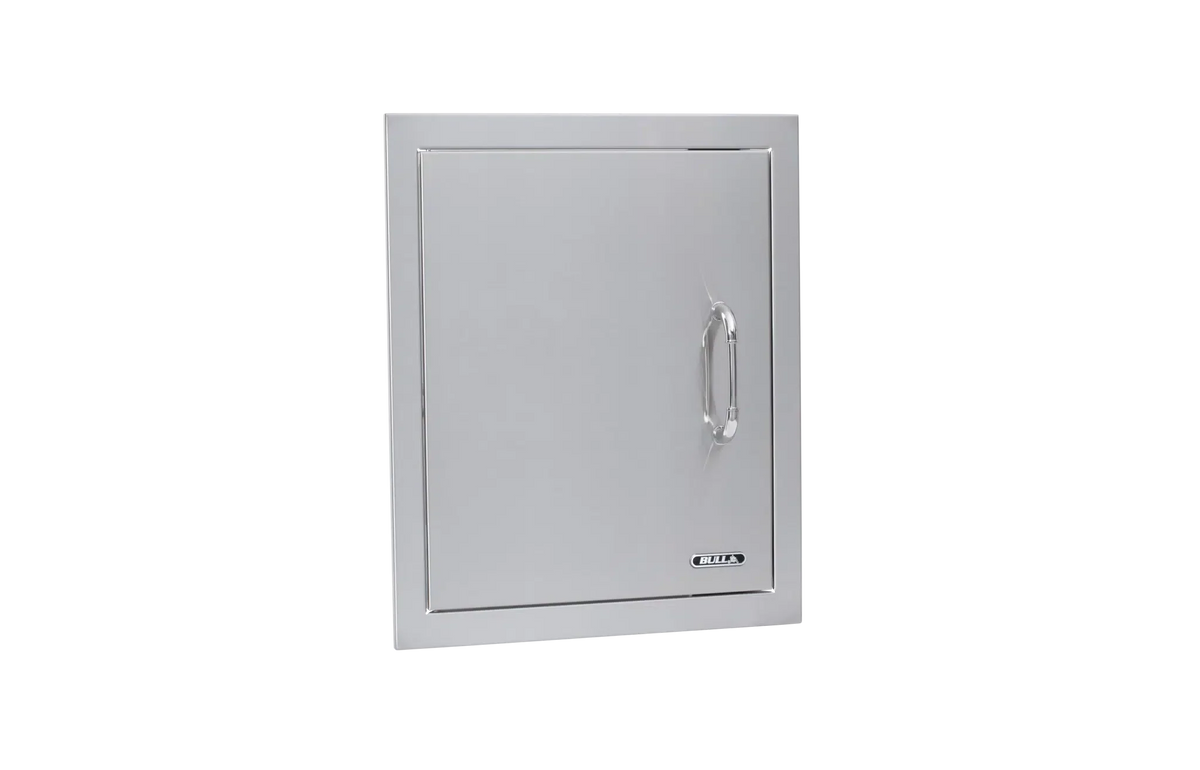 Bull Vertical Stainless-Steel Access Door Left Swing