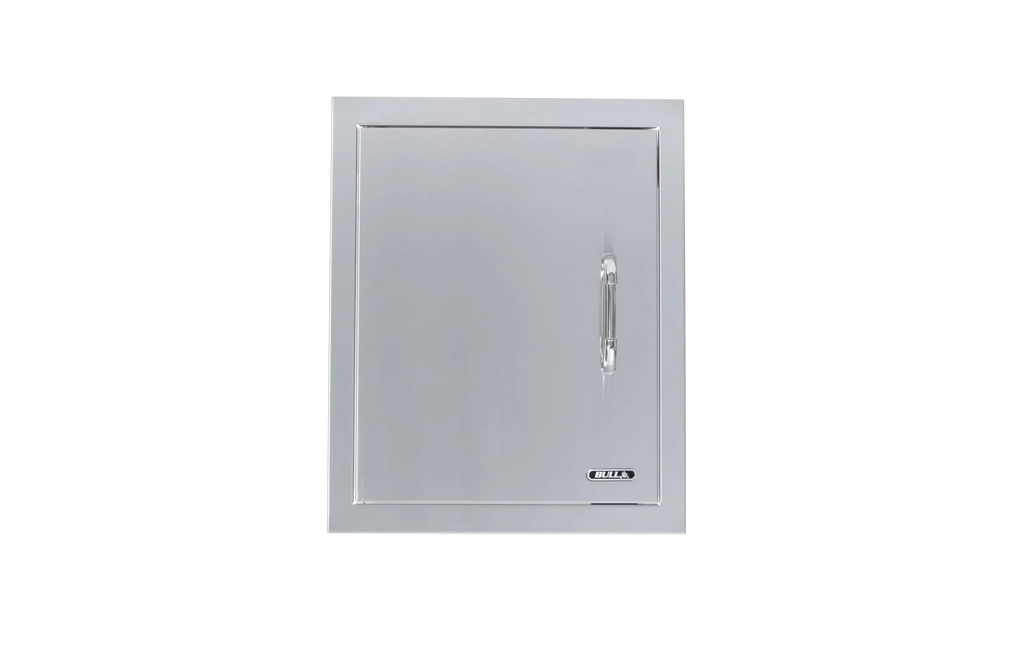 Bull Vertical Stainless-Steel Access Door Left Swing