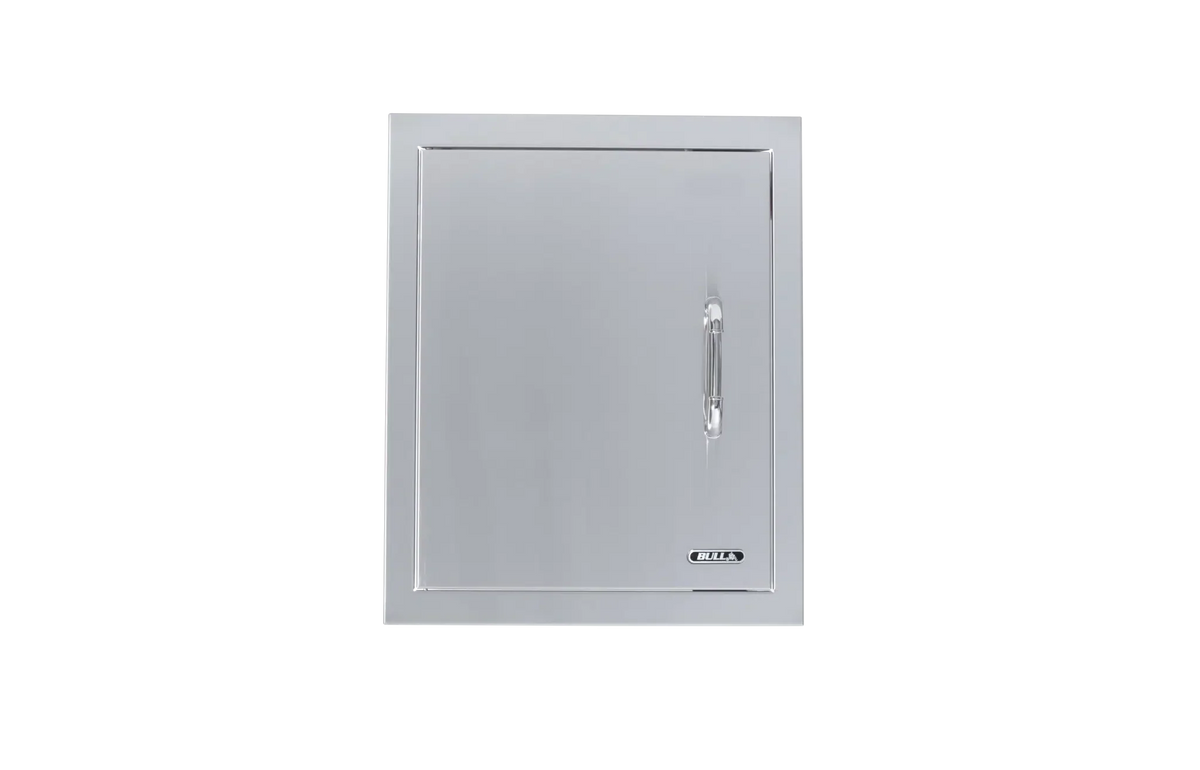 Bull Vertical Stainless-Steel Access Door Left Swing