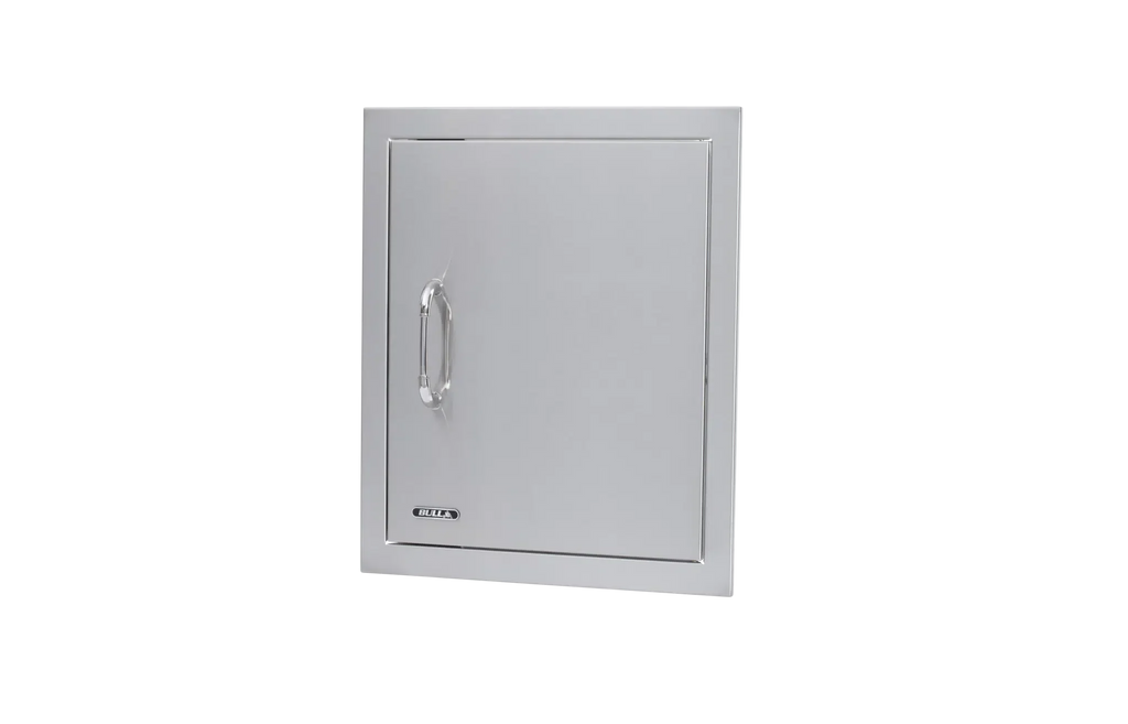 Bull Vertical Stainless-Steel Access Door Right Swing