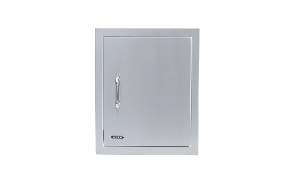 Bull Vertical Stainless-Steel Access Door Right Swing