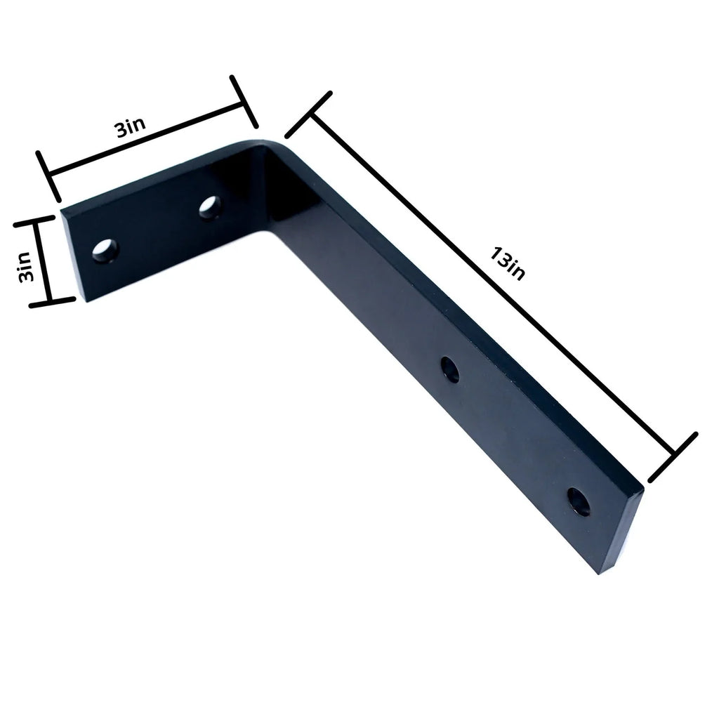 Ceiling Bracket for Half Cassette Awnings - Dark Gray - Set