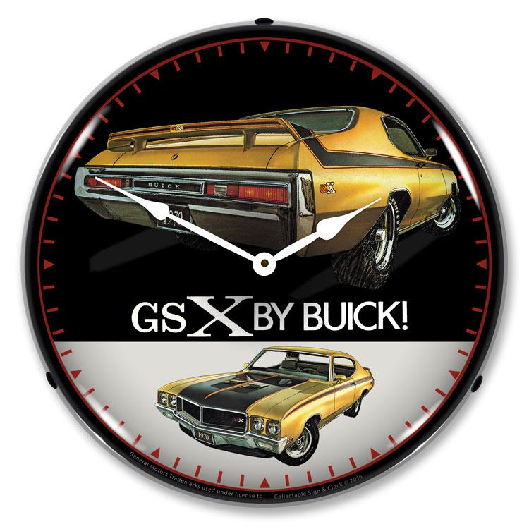 Collectable Sign and Clock - 1970 Buick GSX Clock - Wall 
