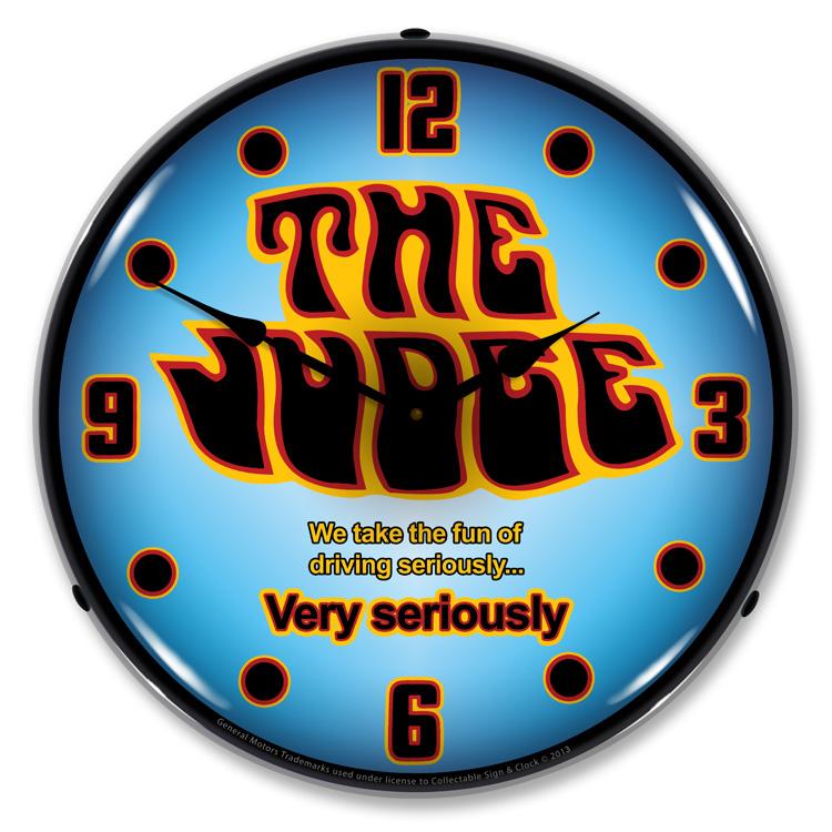 Collectable Sign and Clock - GTO The Judge Clock - Wall 