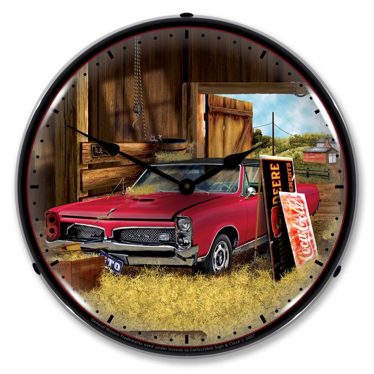 Collectable Sign and Clock - Hidden Treasures GTO Clock - 