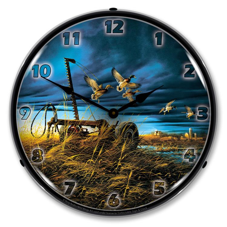 Collectable Sign and Clock - Landmark Mallards Clock - Wall 