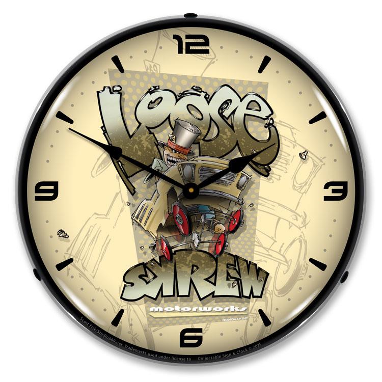 Collectable Sign and Clock - Loose Skrew Clock - Wall Clocks